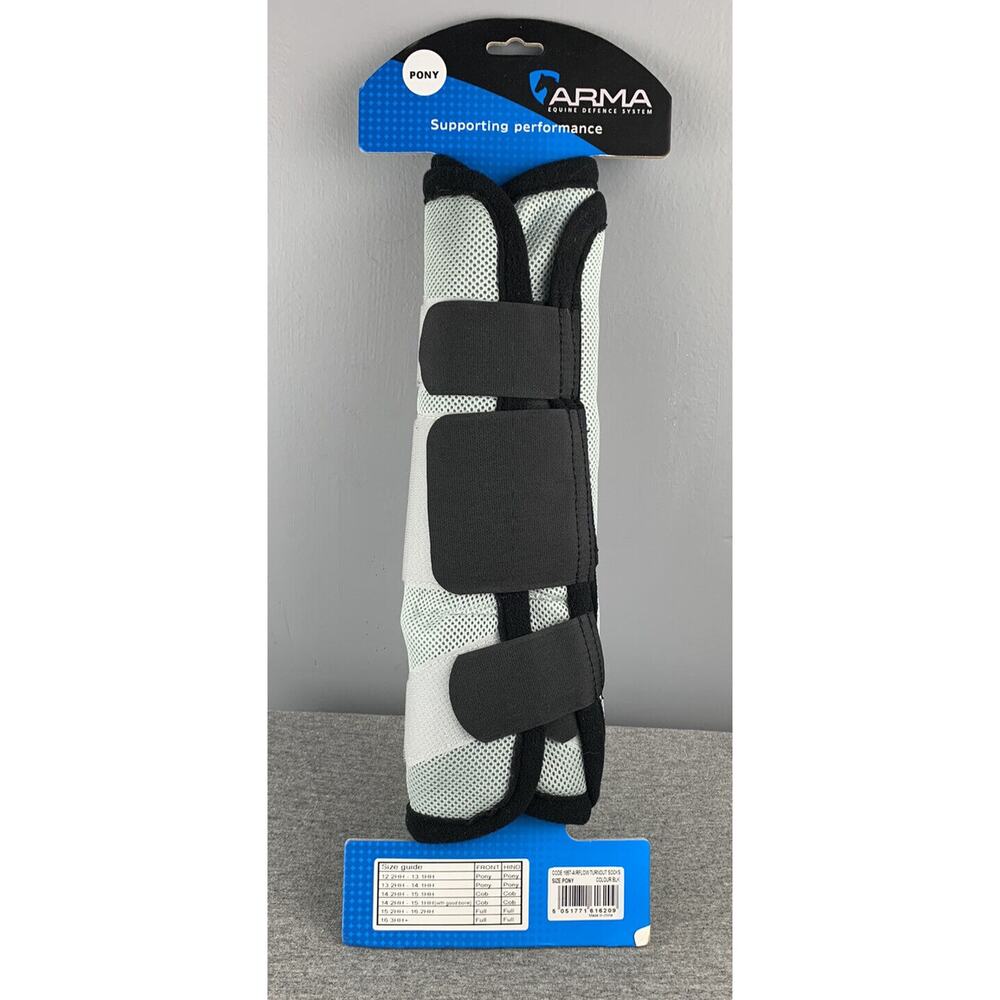 ARMA Supporting Performance Pony Airflow Turnout socks‎ black/gray New
